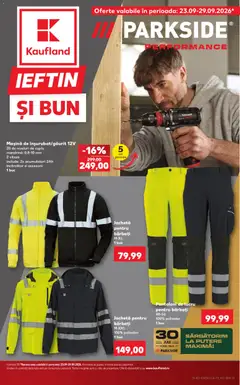 Ofertele Kaufland valabile de la 23.09.2026