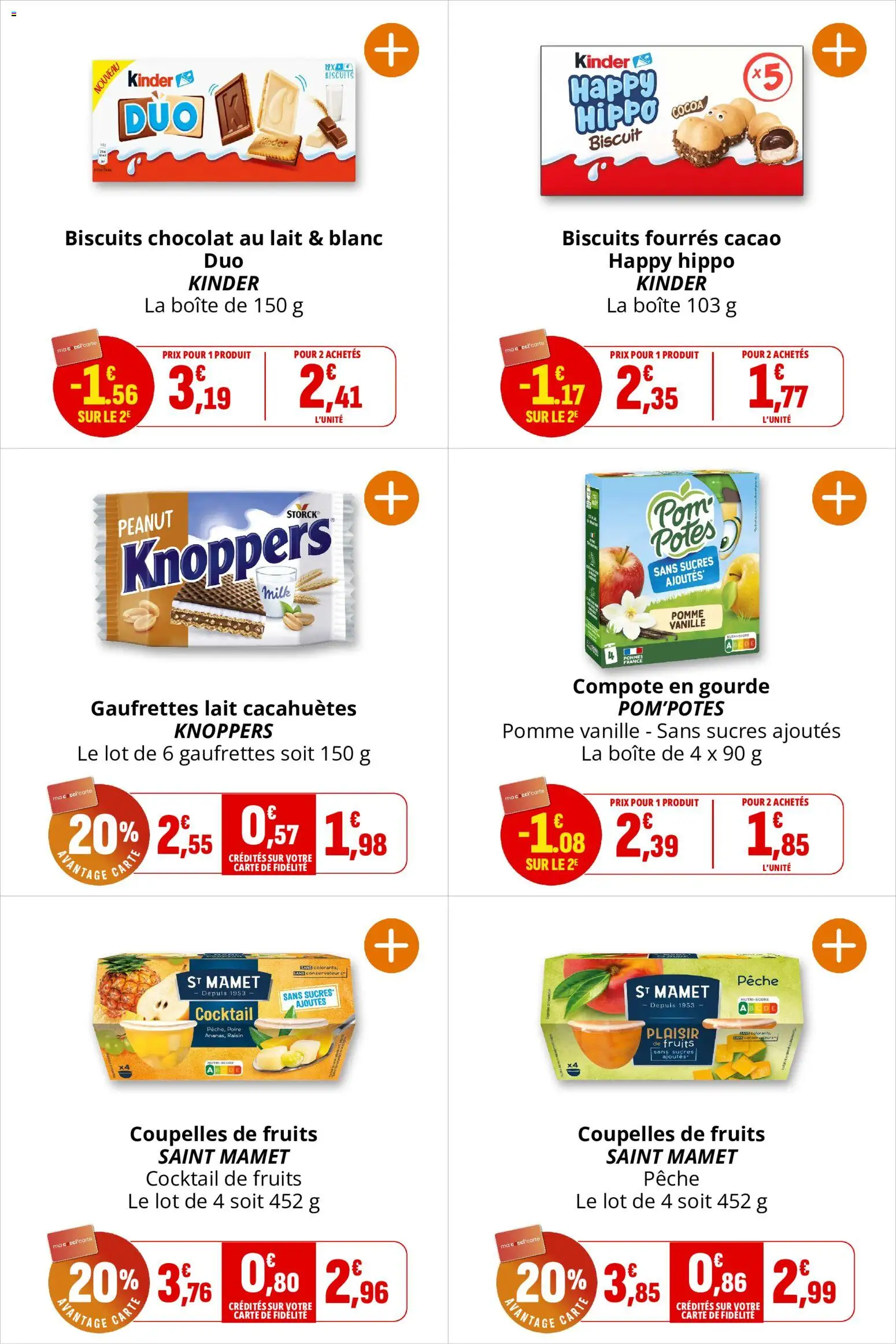 {H1} | Page: 9 | Produits: Poire, Lait, Chocolat, Pommes