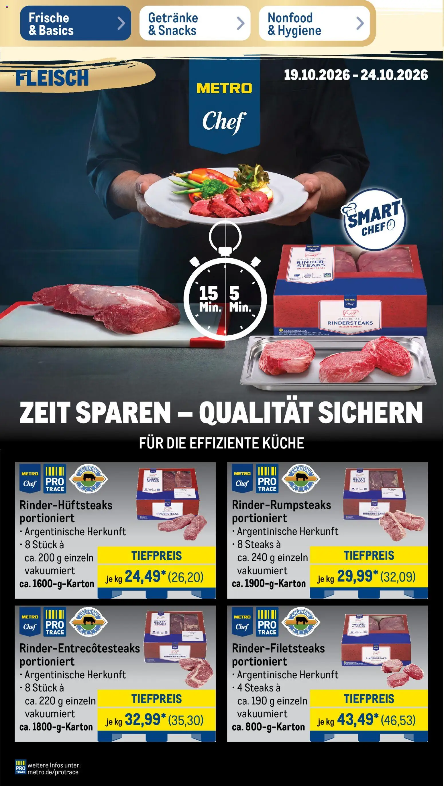 Metro Prospekt – gültig ab 19.10.2026 | Seite: 2 | Produkte: Küche, Fleisch
