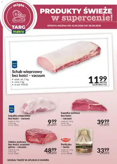 Pogląd oferty "Makro gazetka - Produkty świeże w supercenie" - ważna od 21.09.2026