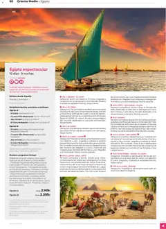 Vista previa Viajes El Corte Inglés Africa y Oriente Medio válido desde el 01.01.2026 | Página: 90 | Productos: Navegación