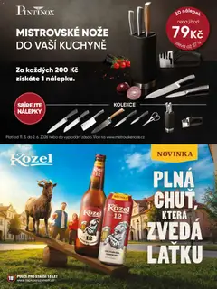 Náhled letáku Flop leták - FlopTop od 06.05.2026 | Strana: 5 | Produkty: Nože, Nálepky, Kozel, Kuchyně