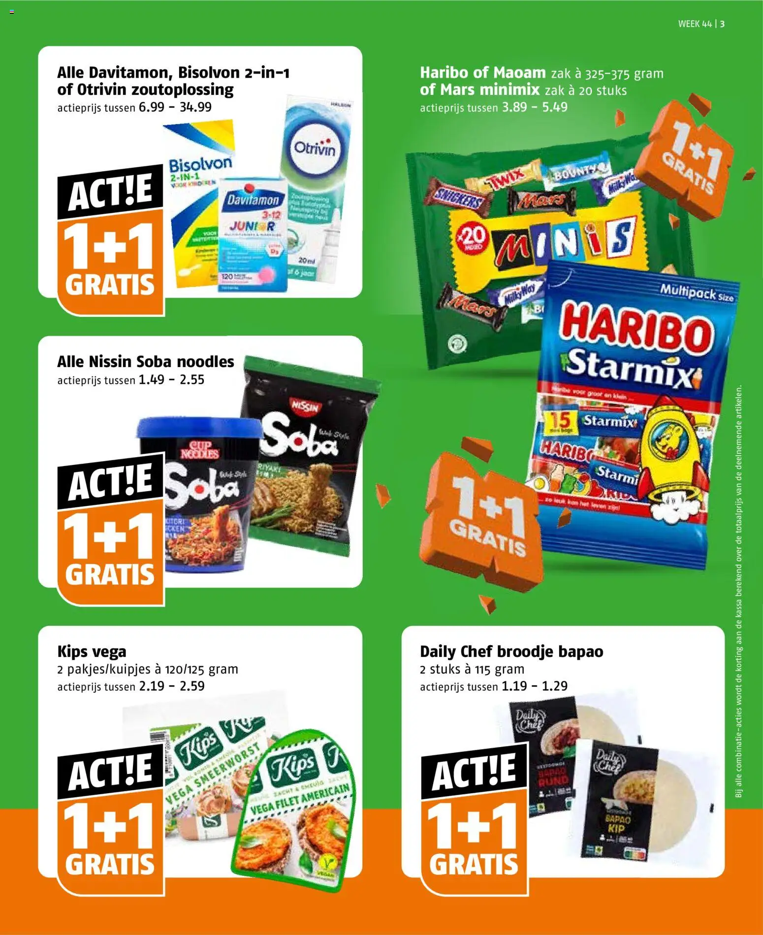 {H1} | Pagina: 3 | Producten: Zak, Mars, Snickers, Filet