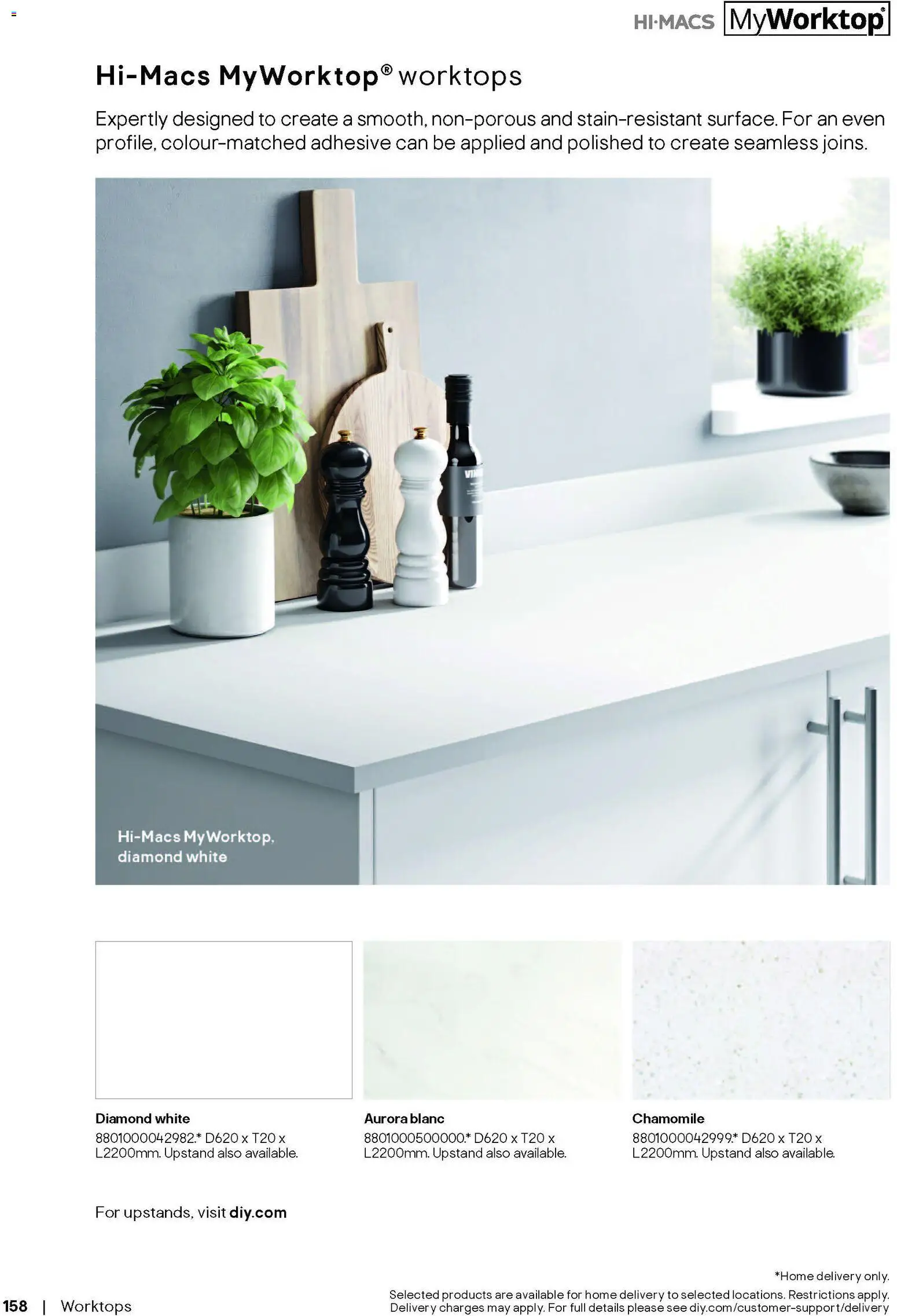 {H1} | Page: 107 | Products: Kitchen, Paint, Worktop, Knob