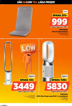 Power erbjudanden - Förhandsvisning av reklamblad från butik Power aktuell från 29/06/2026 | Sida: 46 | Produkter: Luftrenare, Såg, Golvfläkt