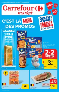 Carrefour publicité - Voorbeeld van een folder van Carrefour, geldig van 30/09/2026