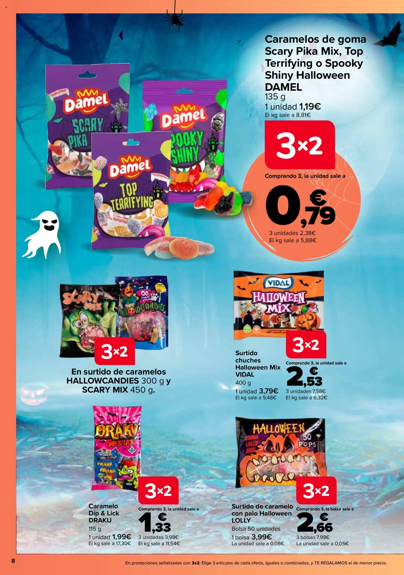 Carrefour Halloween │ válido desde el 06/10/2026 | Página: 8 | Productos: Té, Bolsa