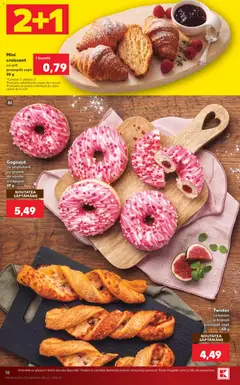 Kaufland RO akciós újság - amely érvényes a következő dátumtól: 2026.07.29. | Oldal: 18 | Termékek: Croissant, Bacon