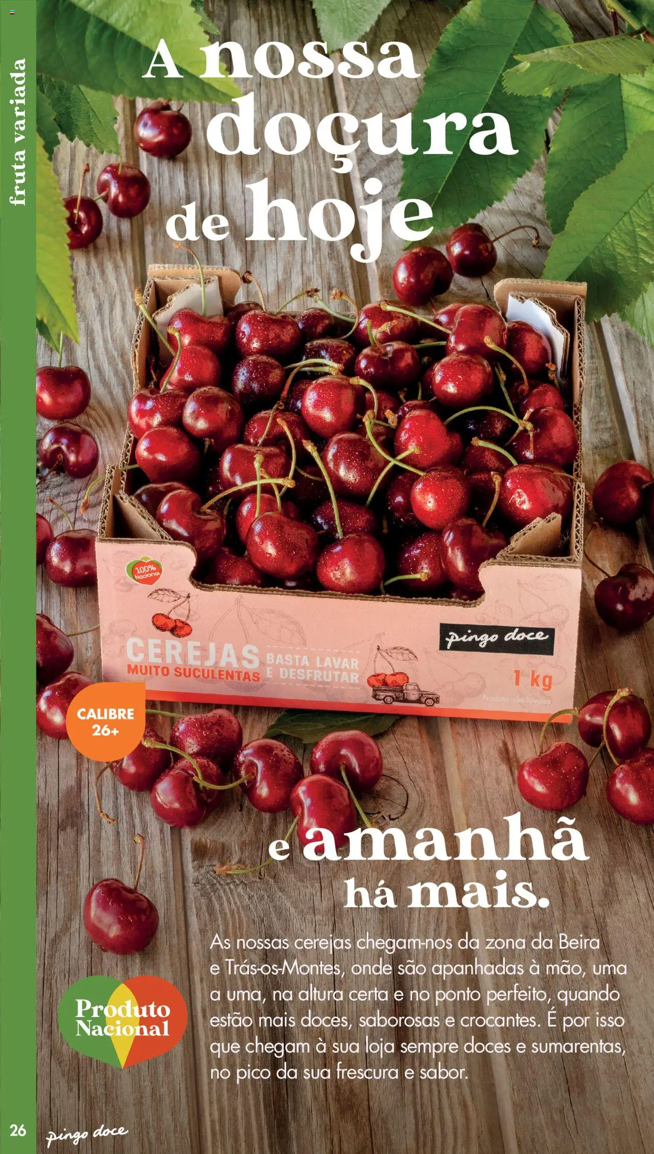 Pingo Doce - Catálogo Fruta e Legumes │ válido de 20/05/2025 | Página: 26 | Produtos: Doces