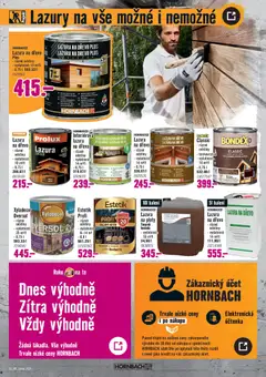 Náhled letáku HORNBACH leták - Barvy od 24.06.2026 | Strana: 3 | Produkty: Lazura na dřevo, Prut