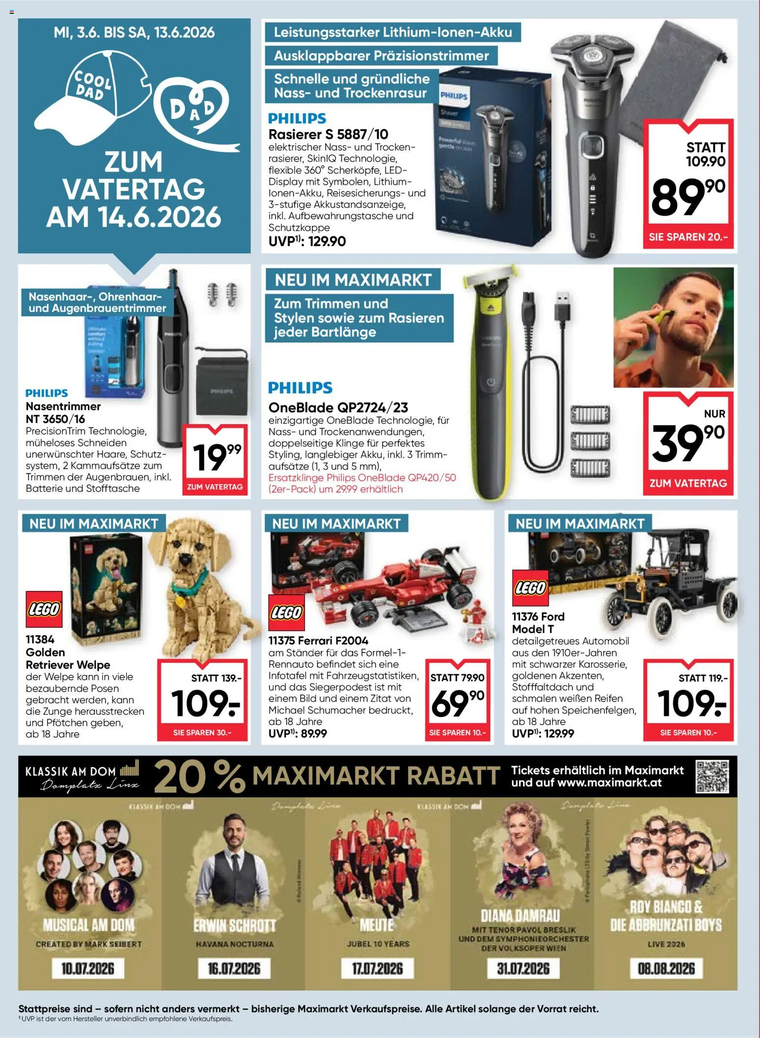 Maximarkt Flugblatt gültig ab 03.06.2026 | Seite: 22 | Produkte: Rasierer, Batterie
