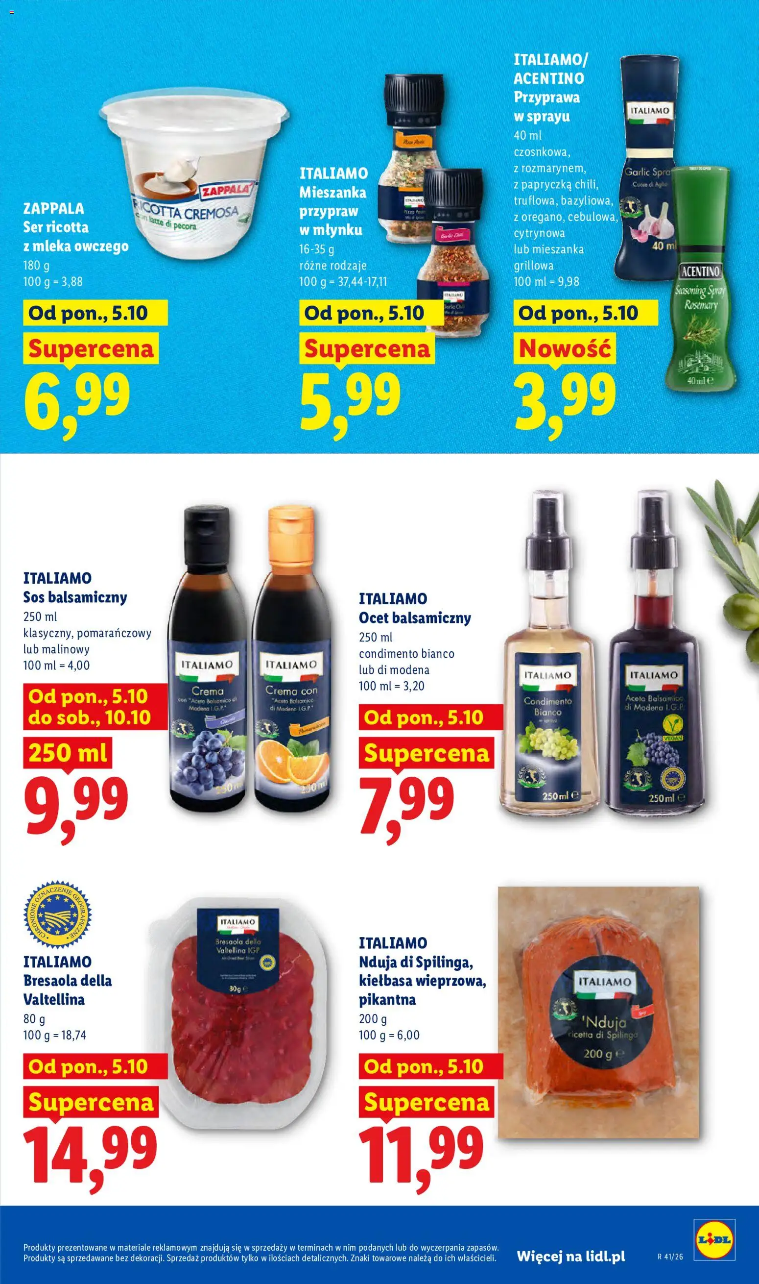 Lidl gazetka od 05.10.2026 | Strona: 49