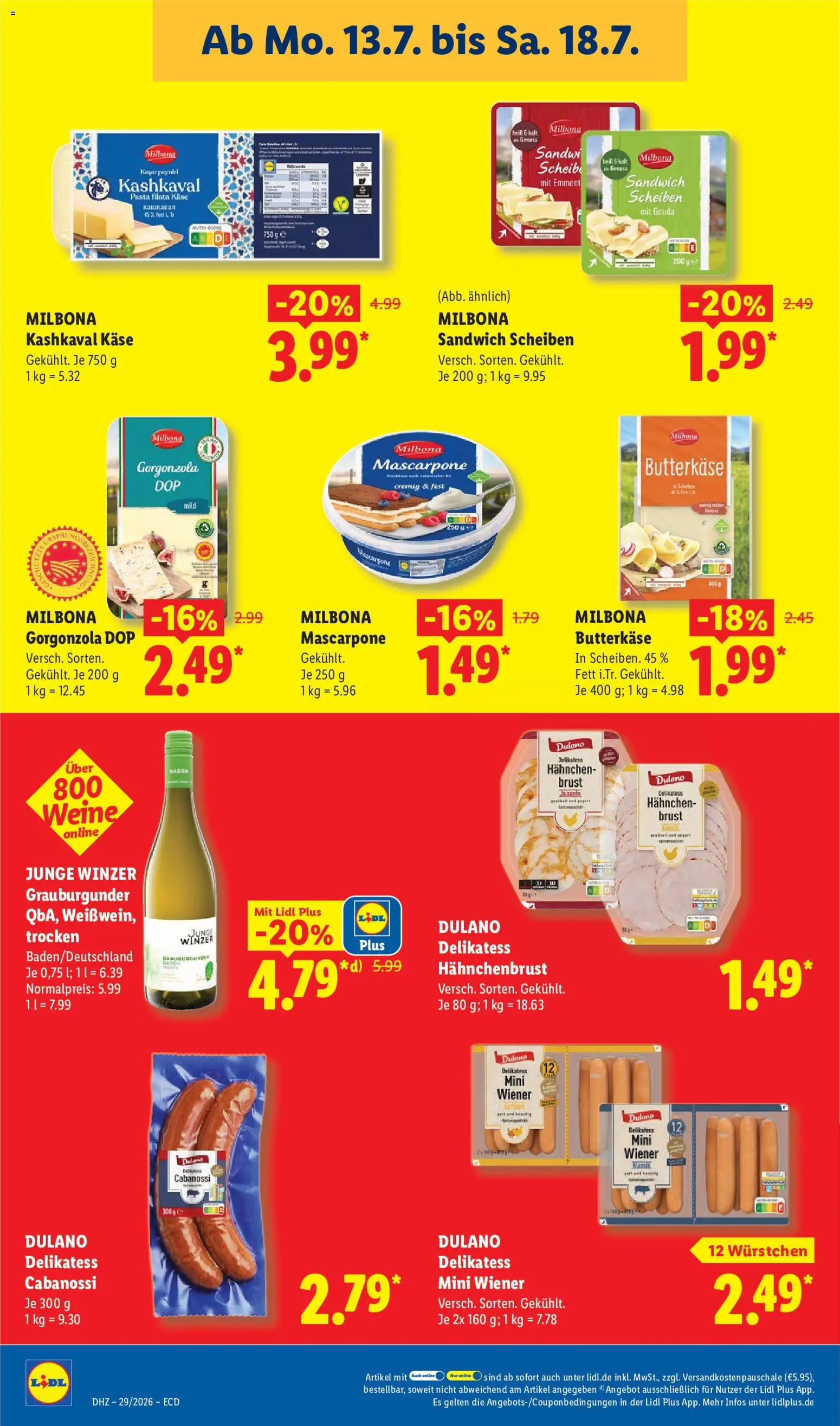 Lidl Prospekt – gültig ab 13.07.2026 | Seite: 16 | Produkte: Spiegel, Wasser