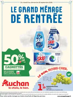 Auchan Ménage rentrée hypers - Voorbeeld van een folder van Auchan, geldig van 08/09/2026