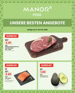 Manor aktionen ab 09.06.2026 gültig