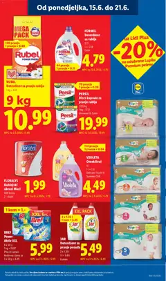 Lidl Katalog - Pregled kataloga iz trgovine Lidl, vrijedi od 15.06.2026 | Stranica: 21