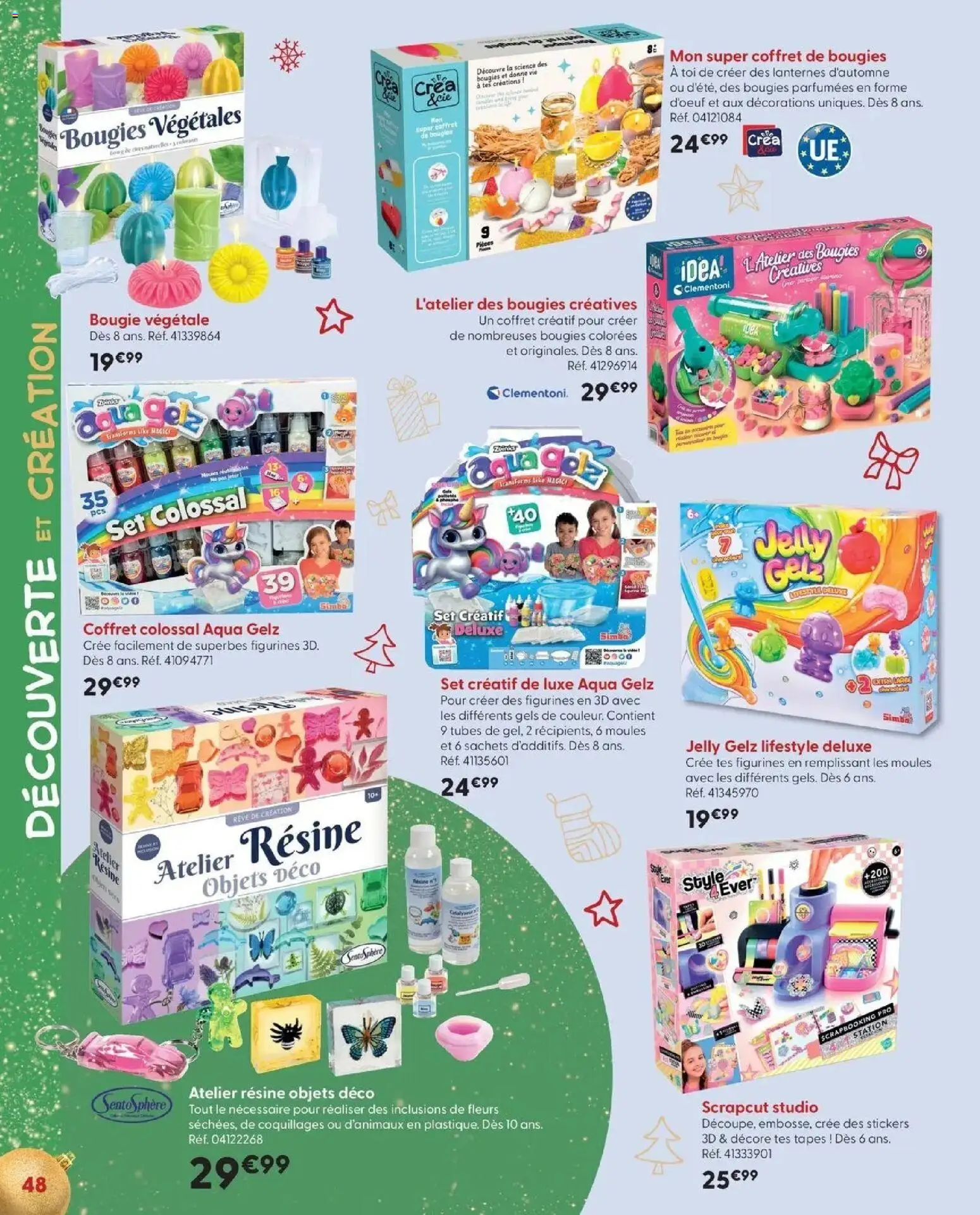 La Grande Récré - LE NOËL DE TOUTES LES PASSIONS à partir du 14/10/2026 - promo en ligne | Page: 48 | Produits: Moules, Bougies, Figurines, Thé