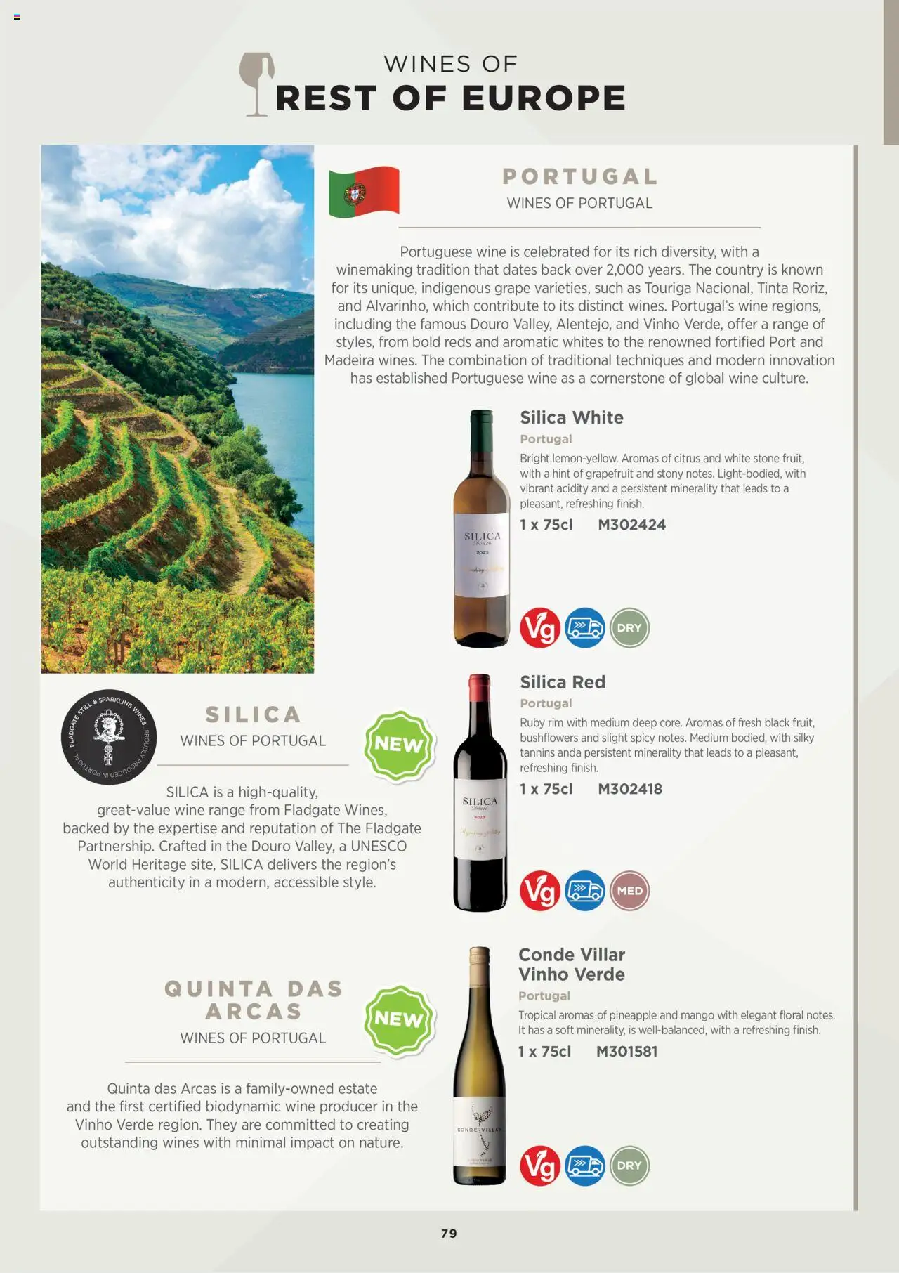 {H1} | Page: 79 | Products: Grape, Sparkling wine, Pineapple, Mango