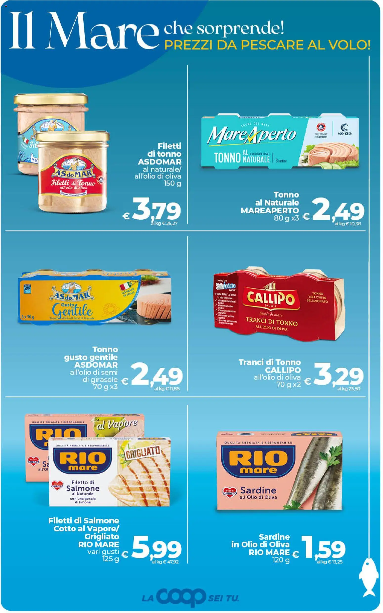 Volantino COOP del 30/06/2026 | Pagina: 6 | Prodotti: Sale, Limone, Olio, Tonno