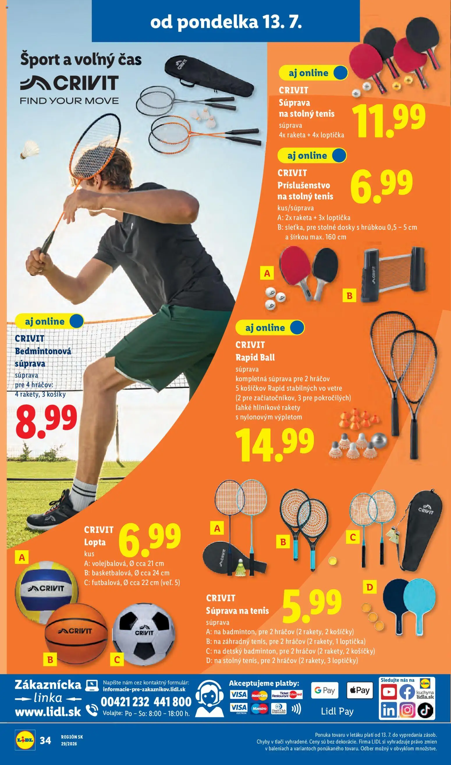 Lidl leták od 13.07.2026 → Aktuálna online ponuka — page 44