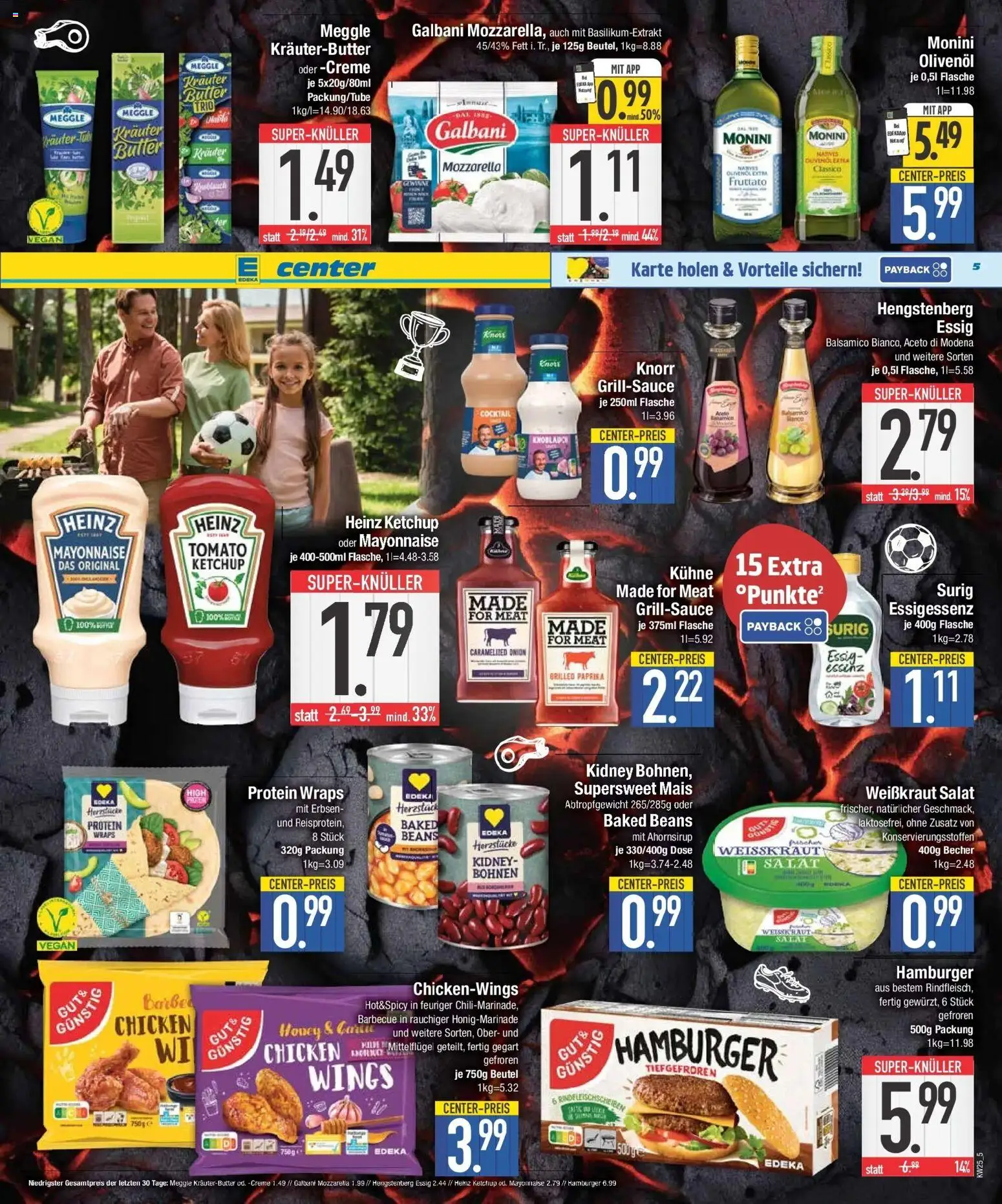 E center Prospekt Erding – gültig ab 15.06.2026 | Seite: 5 | Produkte: Knorr, Creme, Knoblauch, Erbsen
