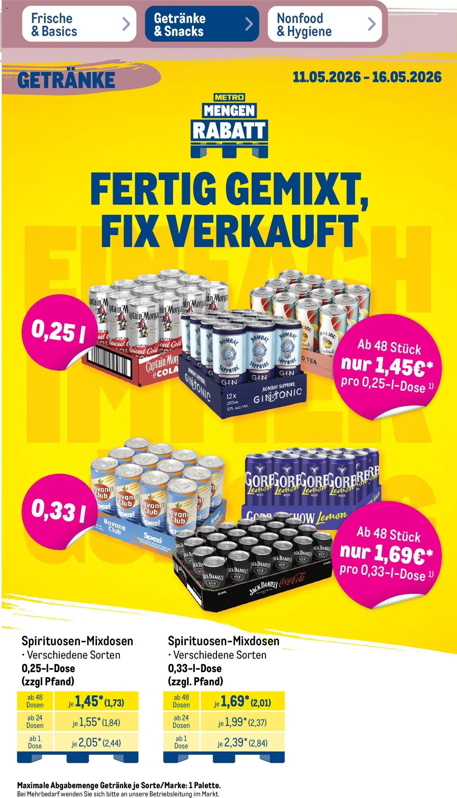 Metro Prospekt 	 – gültig ab 11.05.2026 | Seite: 33