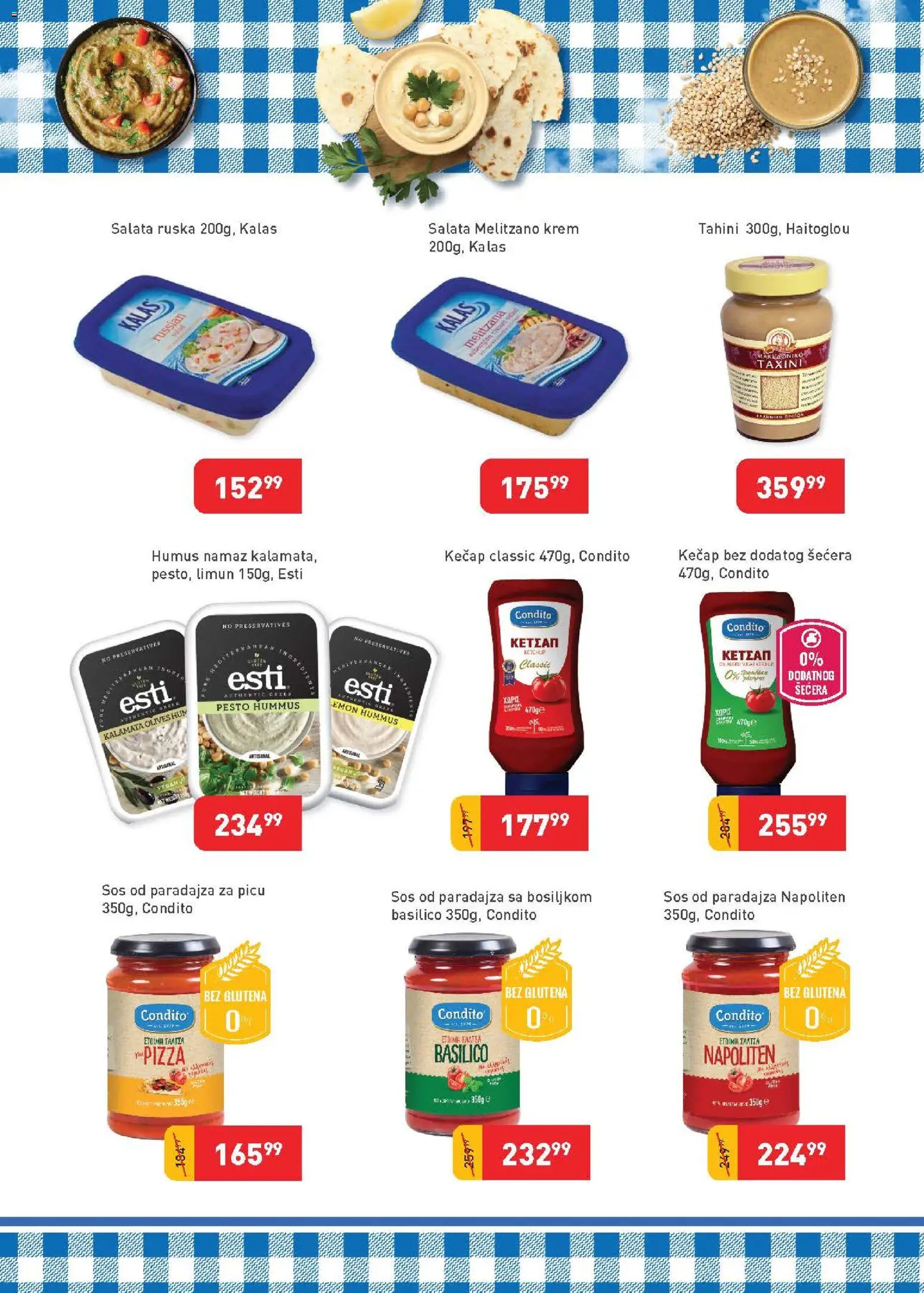 SuperVERO katalog - važi od 01.06.2026 | Strana: 12 | Proizvode: Kečap, Salata, Hummus, Sos