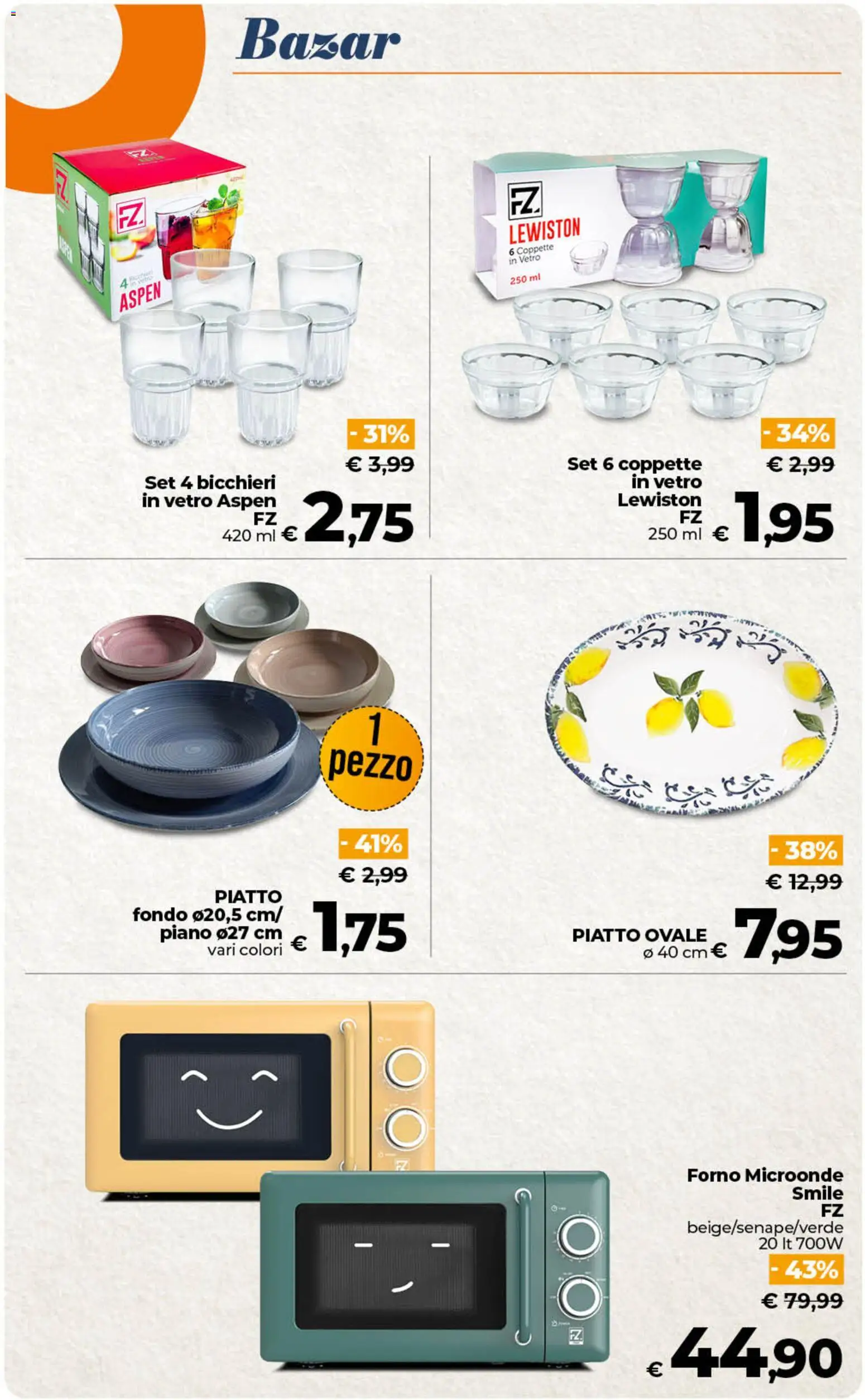 Volantino Ipercoop del 19.05.2026 | Pagina: 54 | Prodotti: Microonde, Piatto, Forno