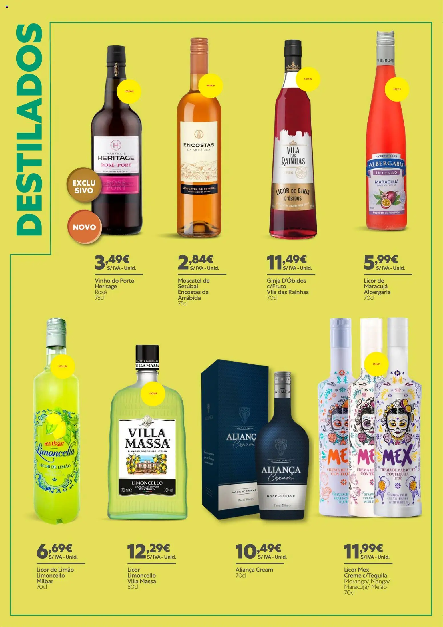 Recheio - Catálogo de Vinhos, Destilados e Cervejas │ válido de 28.05.2026 | Página: 37 | Produtos: Limoncello, Vinho, Melão, Massa