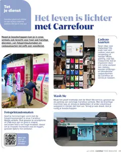 Carrefour Magazine - Voorbeeld van een folder van Carrefour, geldig van 11.06.2026 | Pagina: 65 | Producten: Smartphone, Was, Wasgoed, Kan