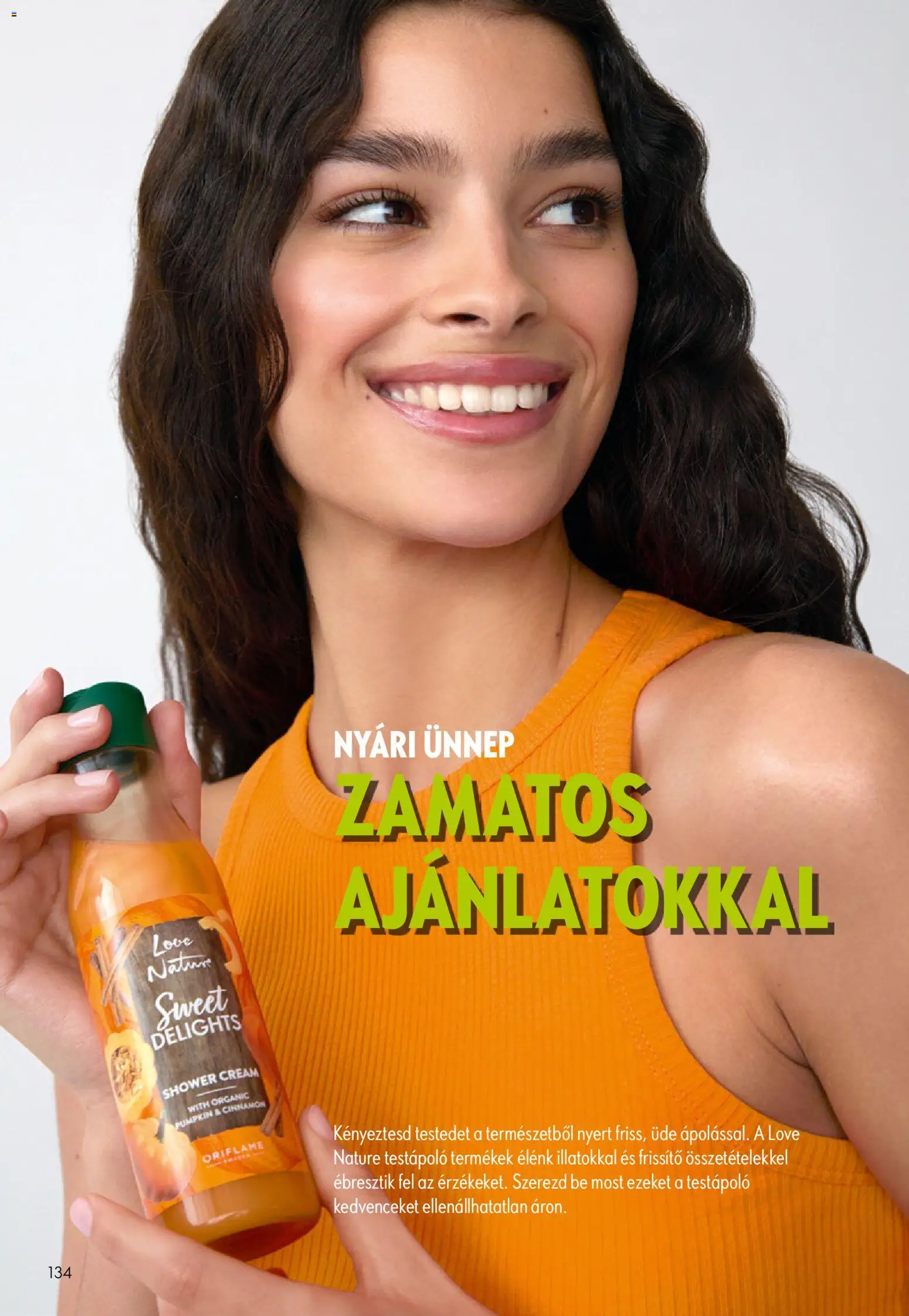 Oriflame akciós ujság - amely érvényes a következő dátumtól: 2026.07.29. | Oldal: 134