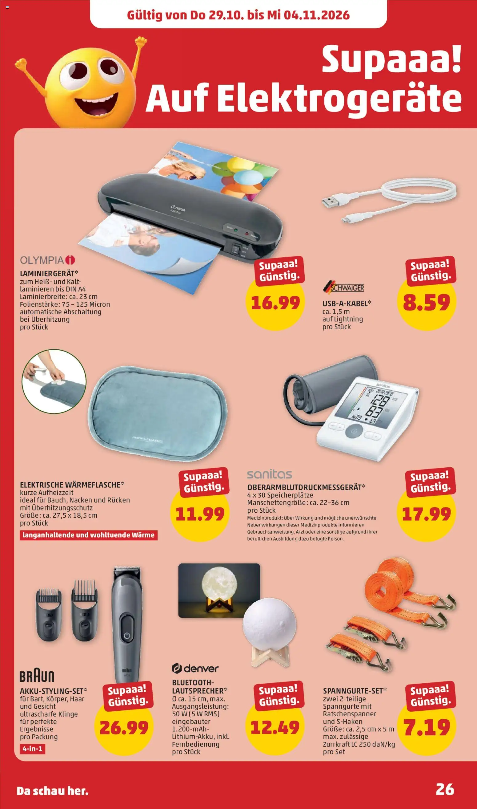 Penny Markt Flugblatt gültig ab 29.10.2026 | Seite: 26 | Produkte: Nacken
