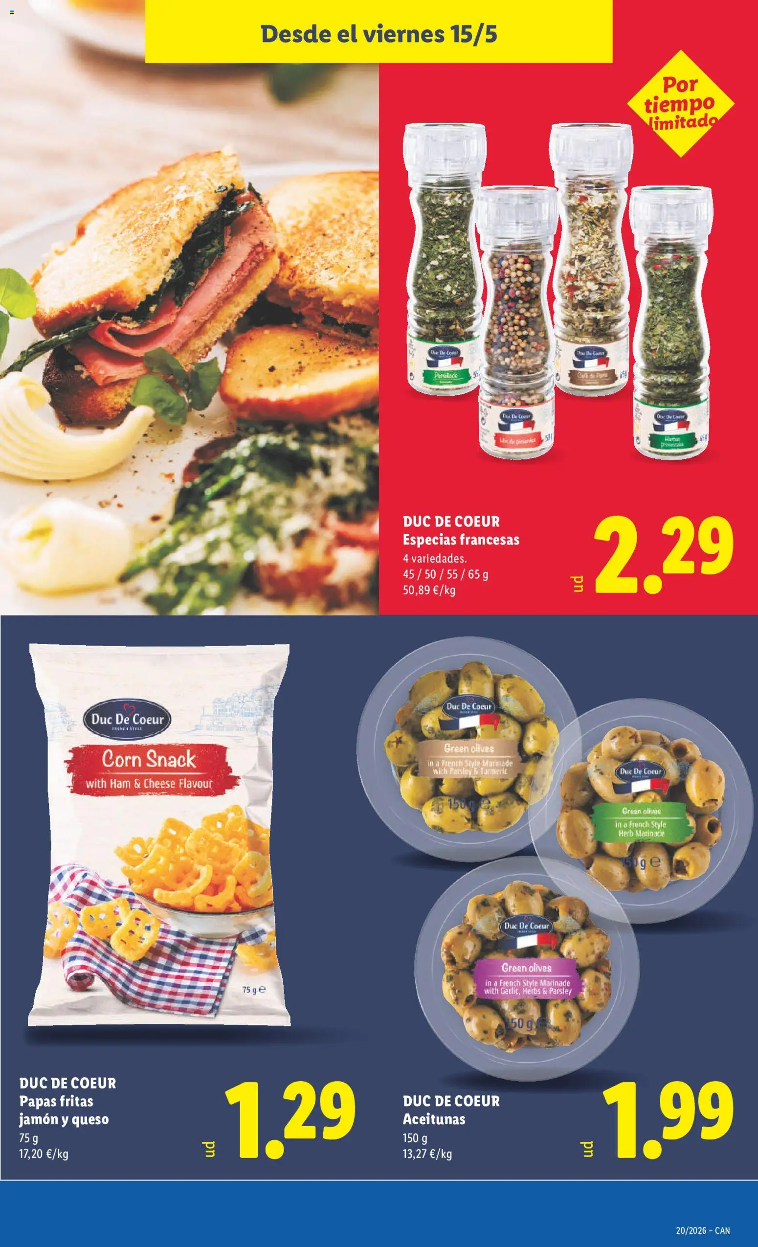 Lidl folleto │ válido desde el 11.05.2026 | Página: 37 | Productos: Queso, Jamón, Papas fritas