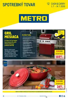 Metro leták platný od 01.07.2026
