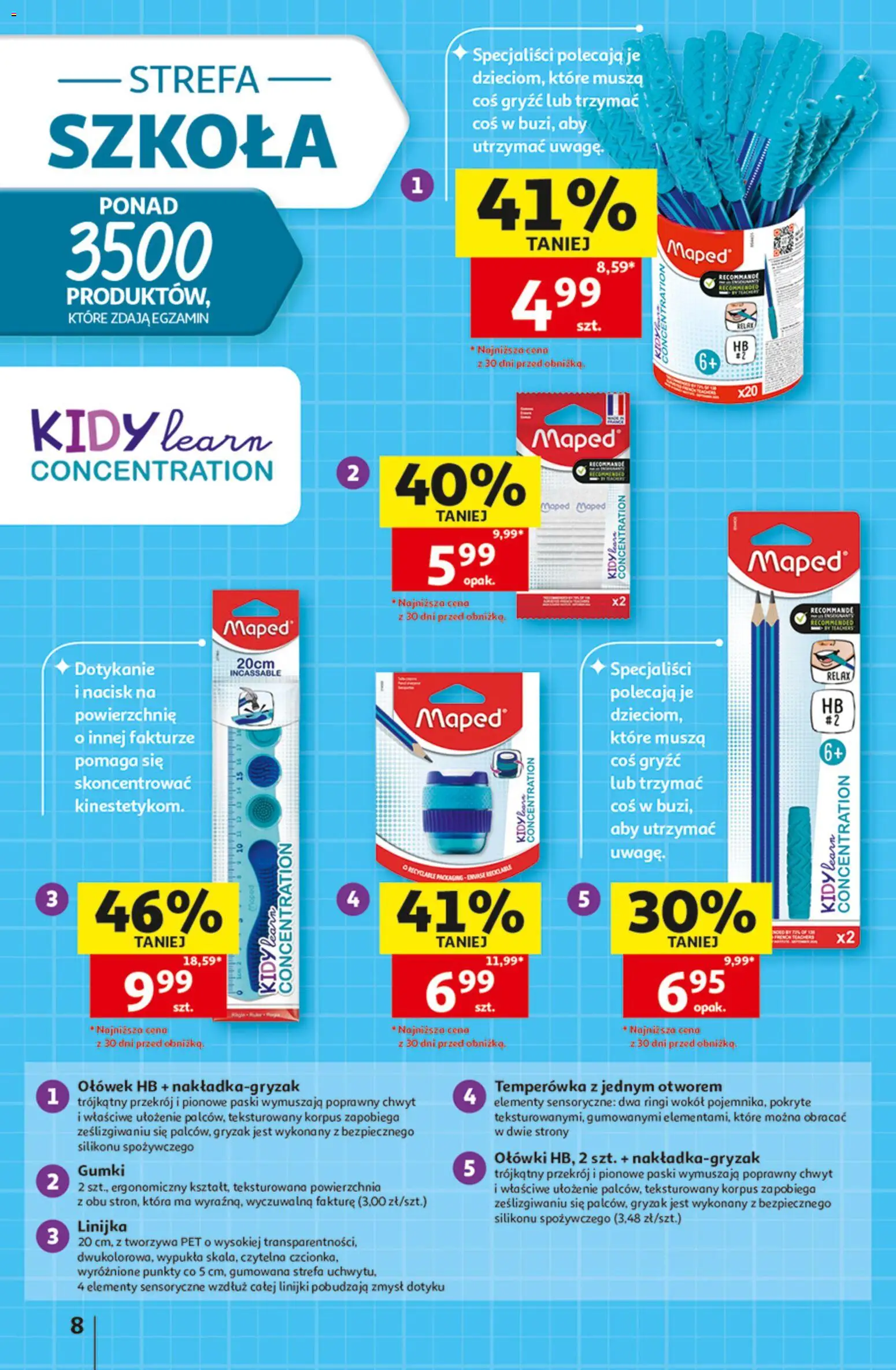 Auchan gazetka - 30 Lat Hipermarket od 06.08.2026 | Strona: 8 | Produkty: Temperówka