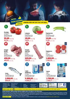 Metro katalog Dokazano - pregled Metro kataloga - važi od 15.07.2026