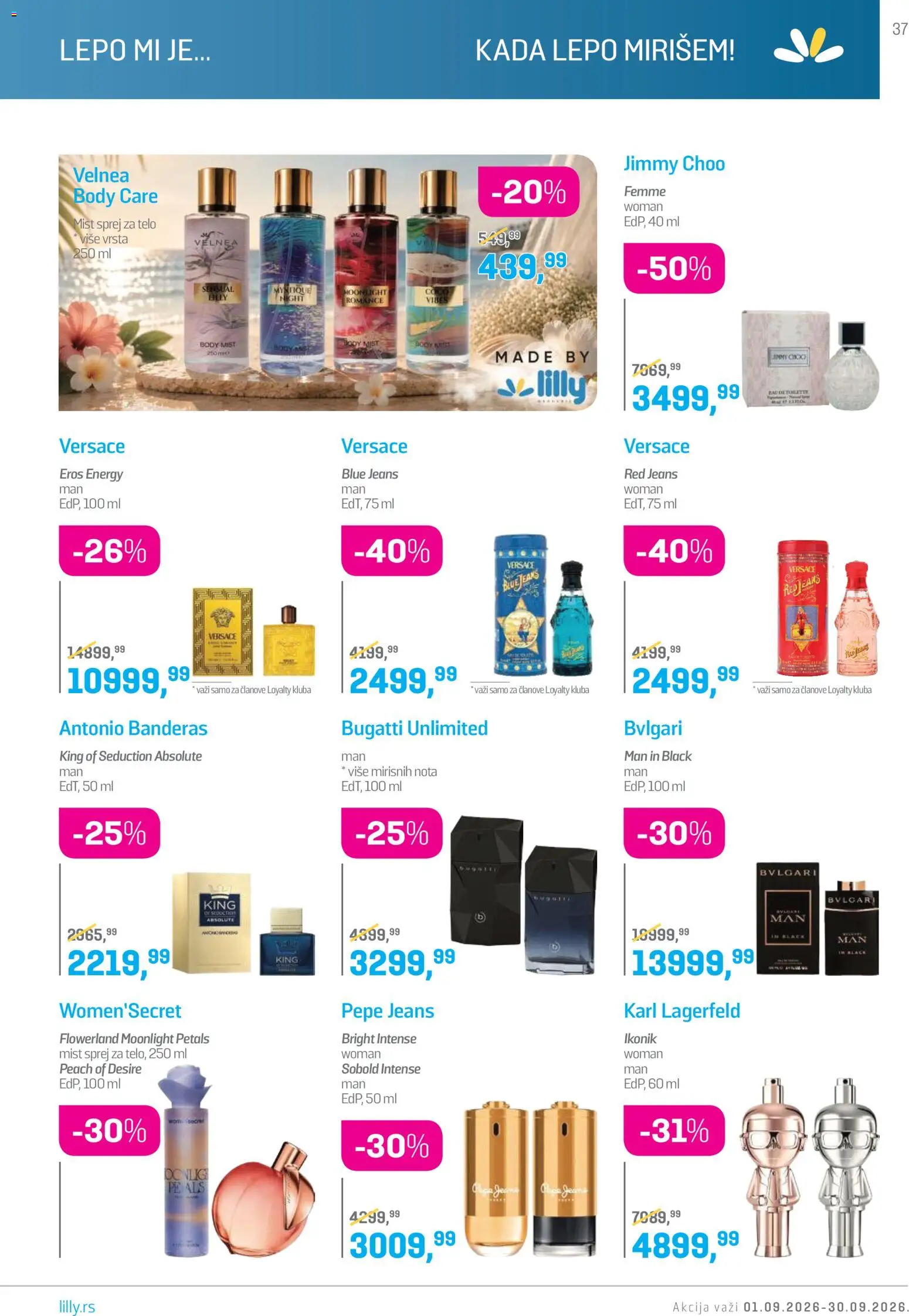 Lilly drogerie katalog - važi od 01.09.2026 | Strana: 37 | Proizvode: Miš