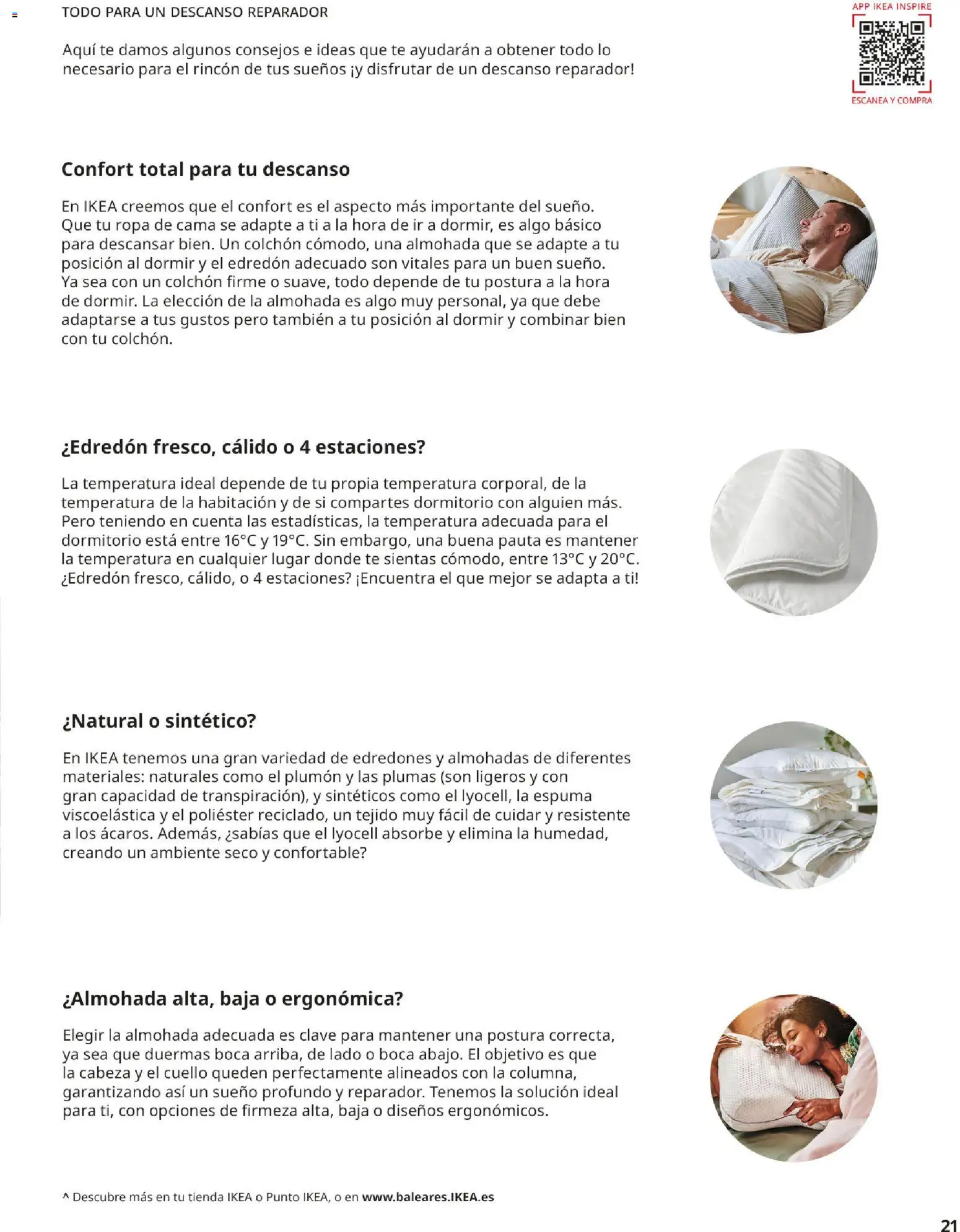 IKEA - Ropa de cama │ válido desde el 01/09/2026 | Página: 21 | Productos: Edredón, Colchon, Ropa de cama, Almohada