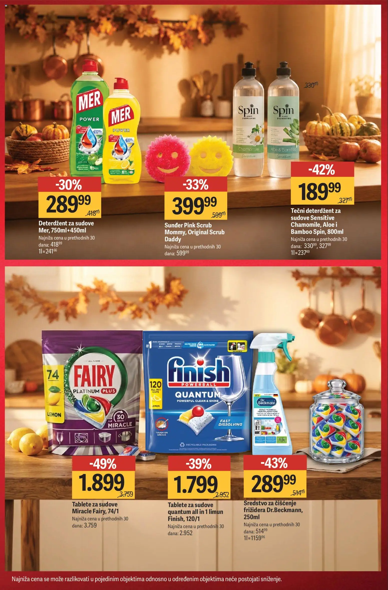 Mega Maxi katalog - važi od 10.09.2026 | Strana: 10 | Proizvode: Deterdžent za sudove, Finish, Sredstvo za čišćenje, Limun