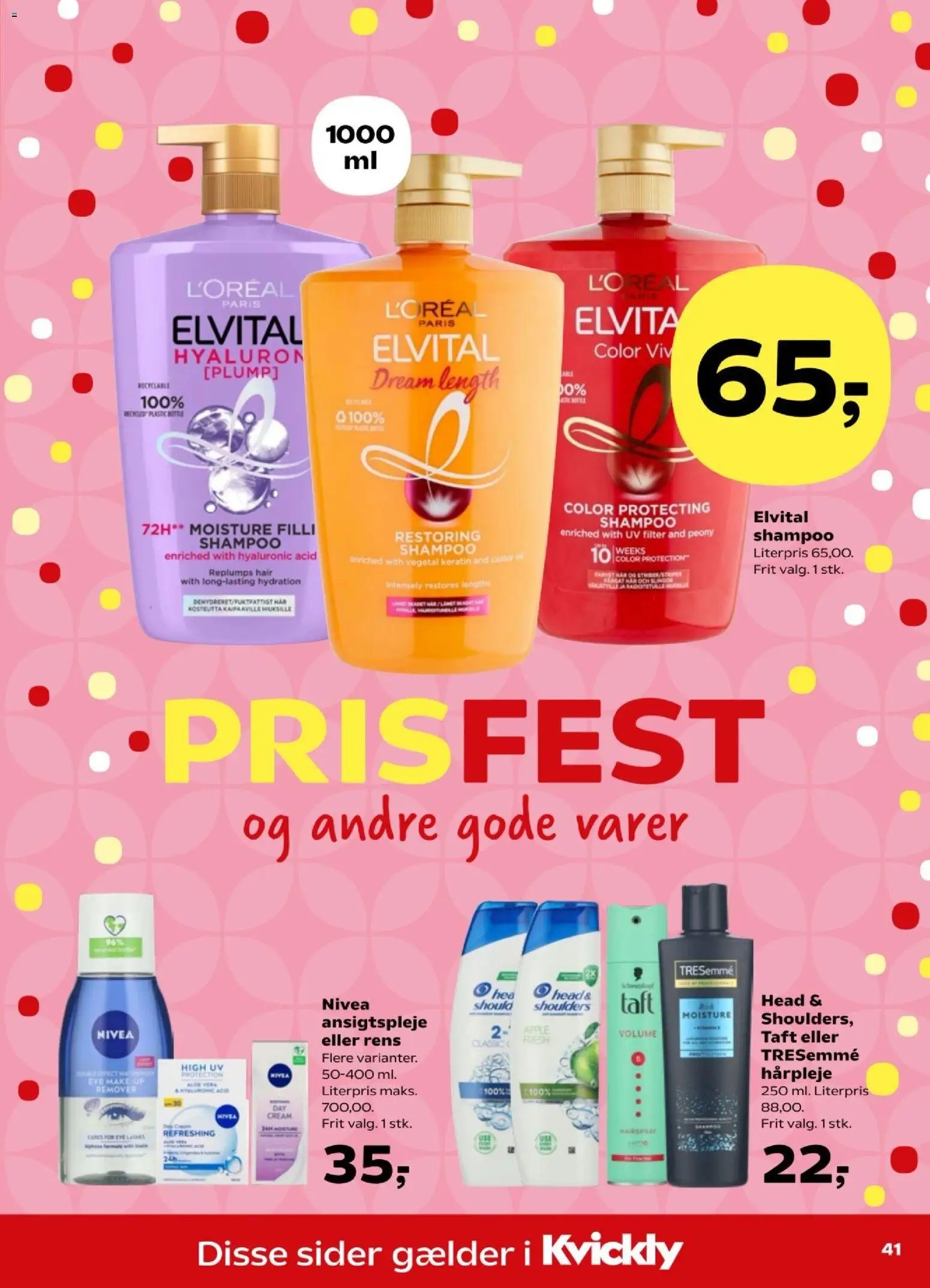 Kvickly tilbudsavis – gyldig fra 07/08/2026 | Side: 46 | Produkter: Makeup, Shampoo