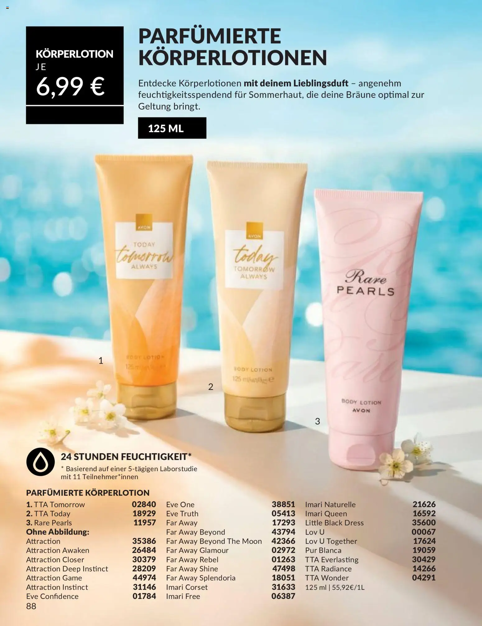 AVON Katalog Juni 2026 – gültig ab 01.06.2026 | Seite: 88 | Produkte: Body Lotion, Körperlotion