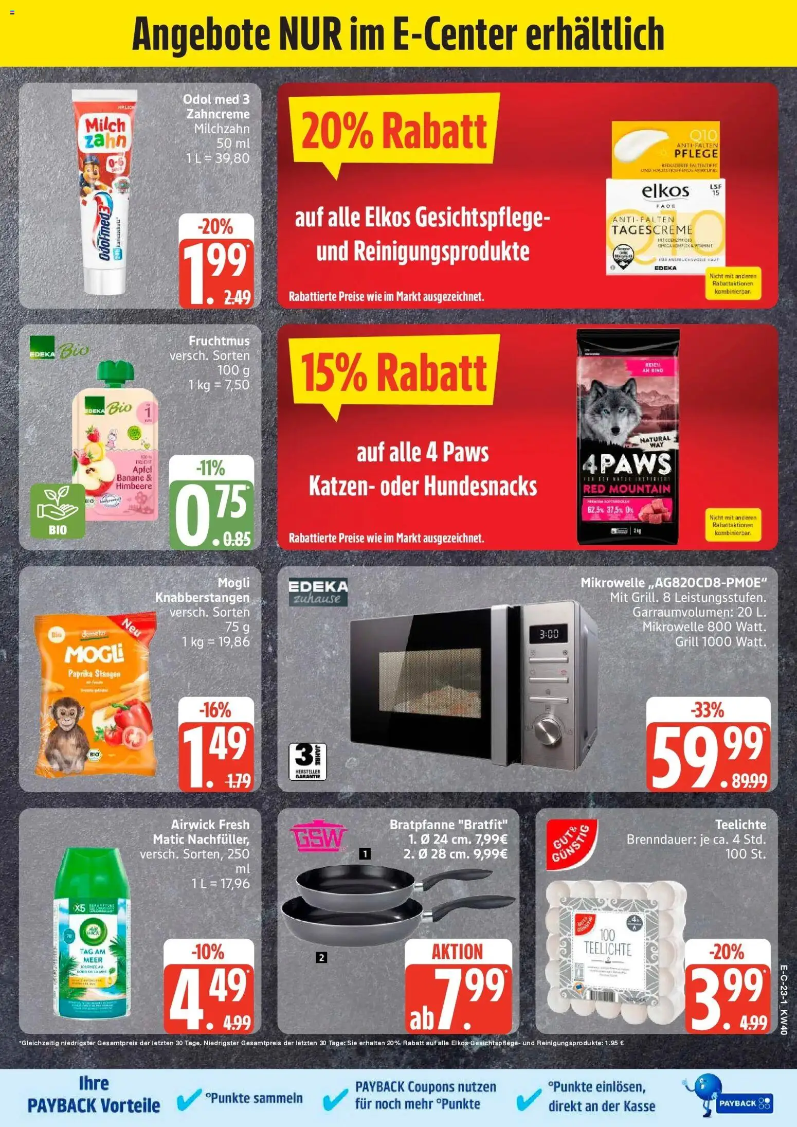 Edeka Prospekt Reinbek (ab 28.09.2026) » Angebote Online | Seite: 28 | Produkte: Mikrowelle, Grill, Milch, Paprika