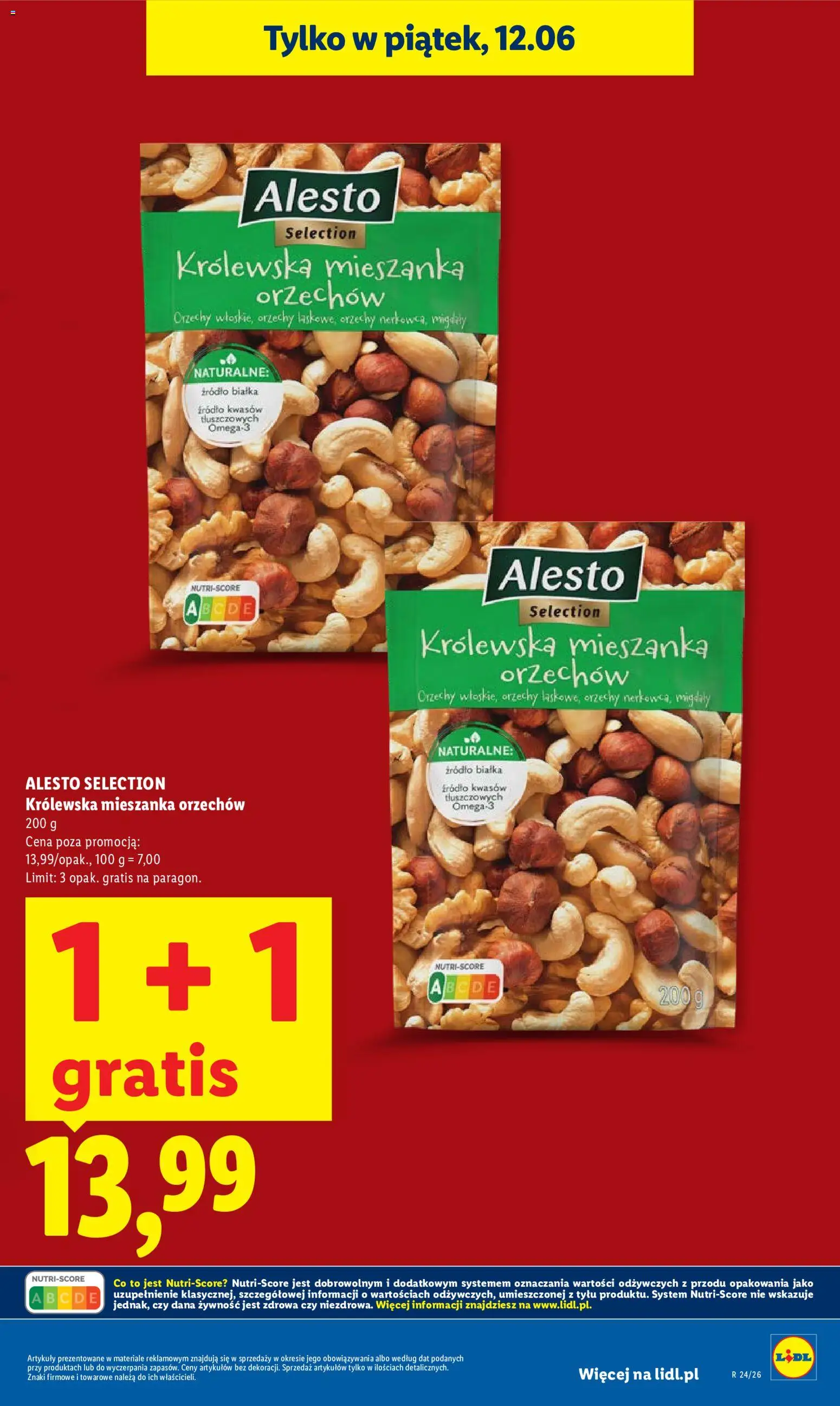 Lidl gazetka od 11.06.2026 | Strona: 9 | Produkty: Orzechy