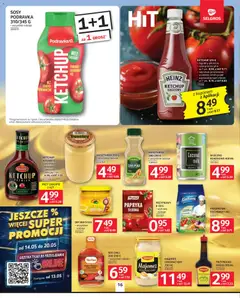 Pogląd oferty "Selgros cash&carry gazetka" - ważna od 07.05.2026 | Strona: 16 | Produkty: Musztarda, Przyprawy, Majonez, Sos