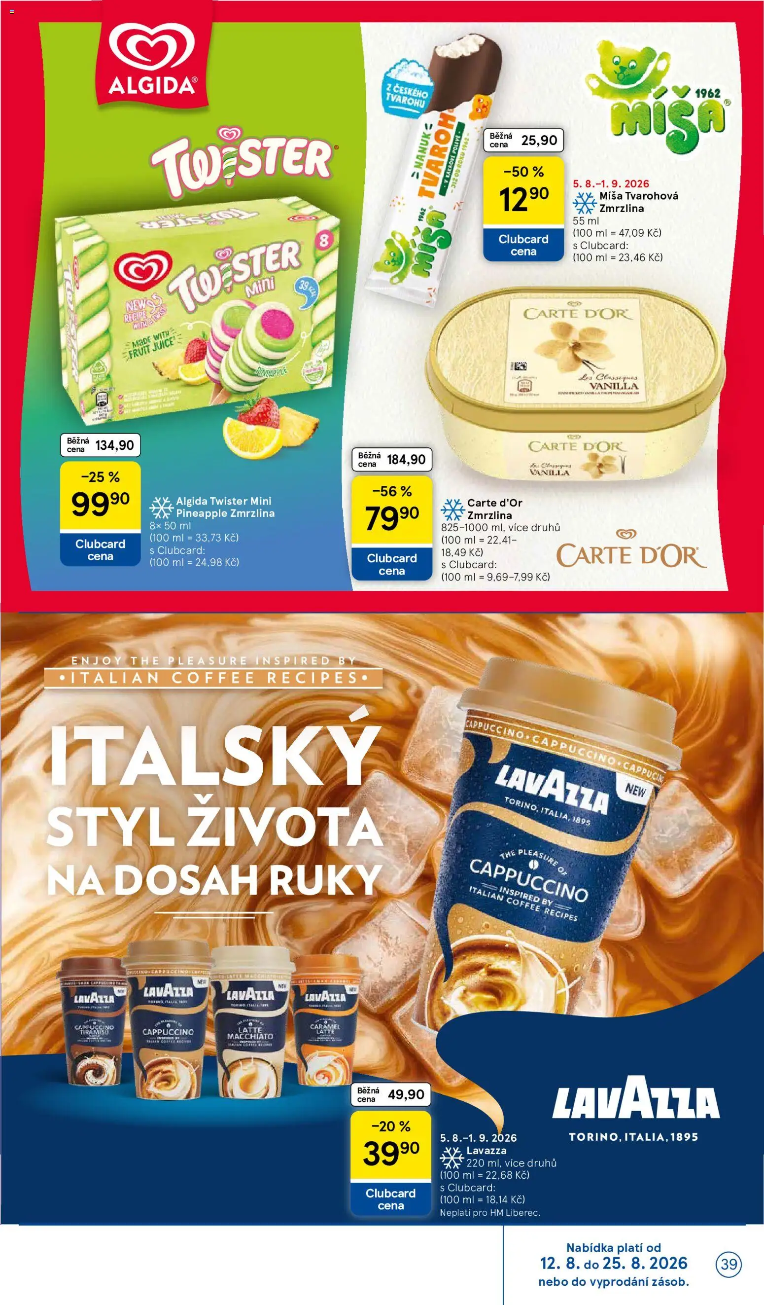 Tesco leták - Hypermarket od 12.08.2026 | Strana: 39