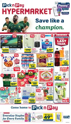 Pick n Pay specials catalogue – valid from 25/08/2026