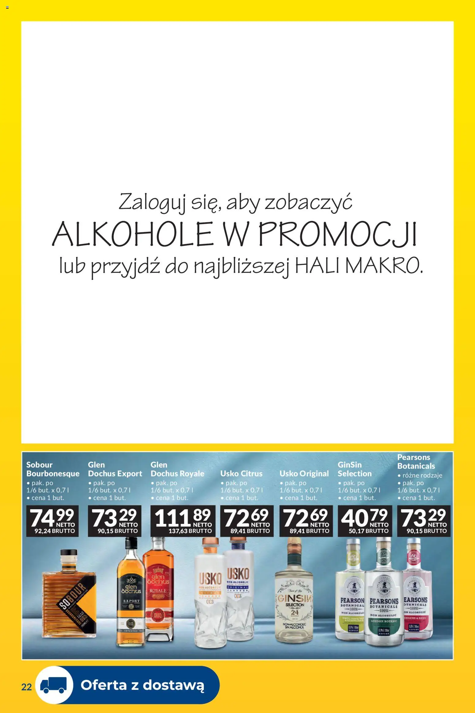 Makro gazetka - Dostawy dla gastronomii od 01.11.2026 | Strona: 11 | Produkty: Alkohole