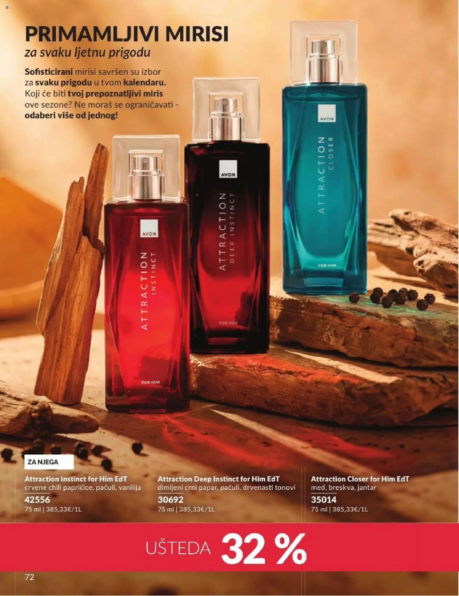 Avon katalog | vrijedi od 30.06.2026 | Stranica: 72 | Proizvodi: Miris
