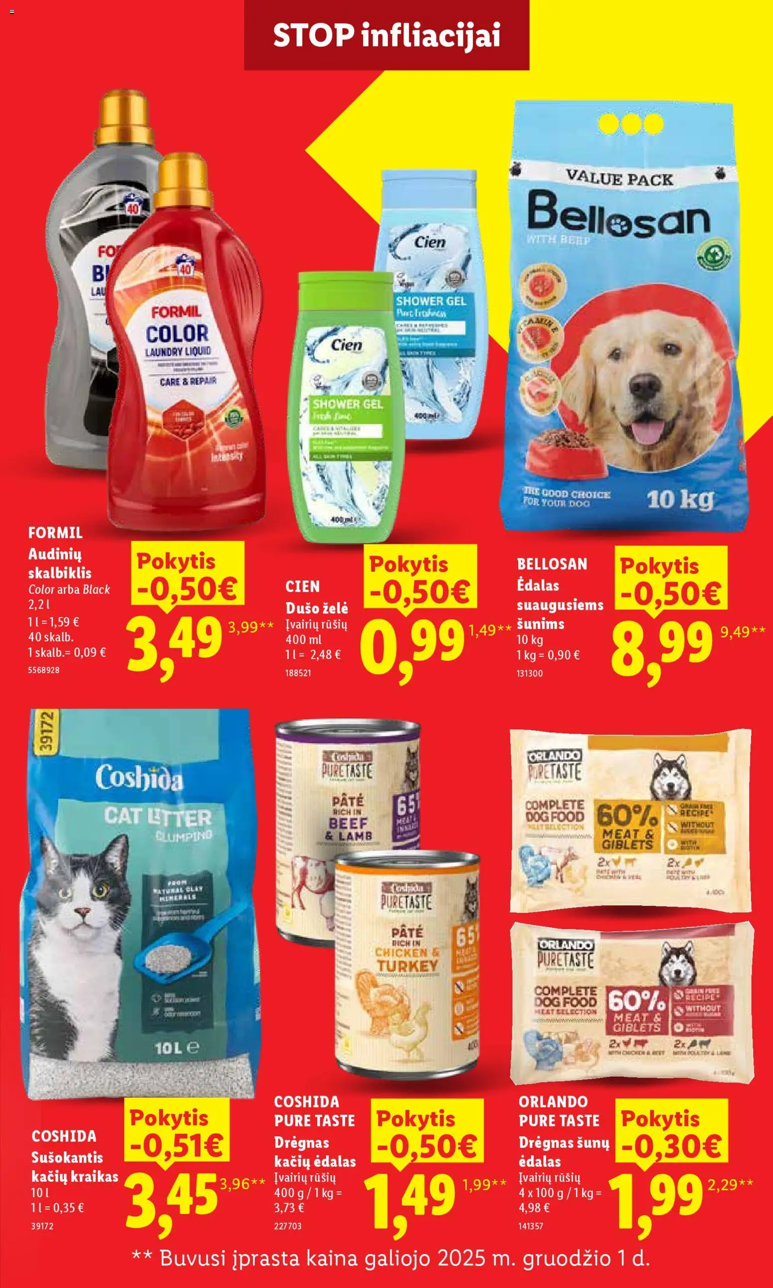 LIDL akcijos nuo 20.04.2026 | Puslapis: 3 | Prekių: Dušo želė