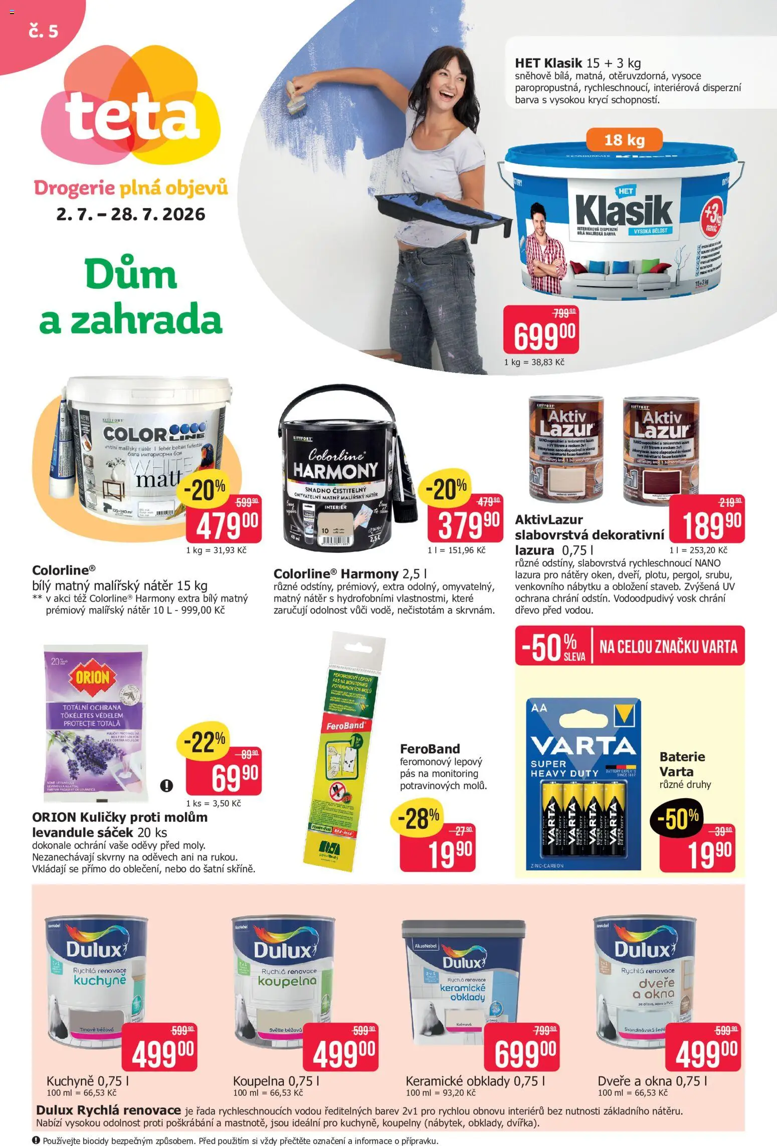 TETA leták | 02.07.2026 - 28.07.2026 catalogue cover